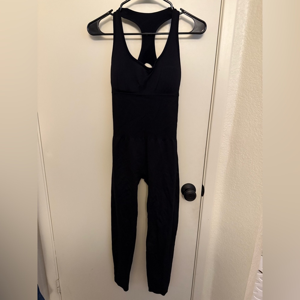 Black Sleeveless Jumpsuit